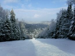 Piste de ski de la station Vallée Bleue