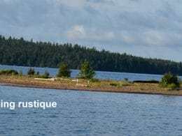 Photos: Île pour le camping - Le réservoir Blanc – Haut-Saint-Maurice